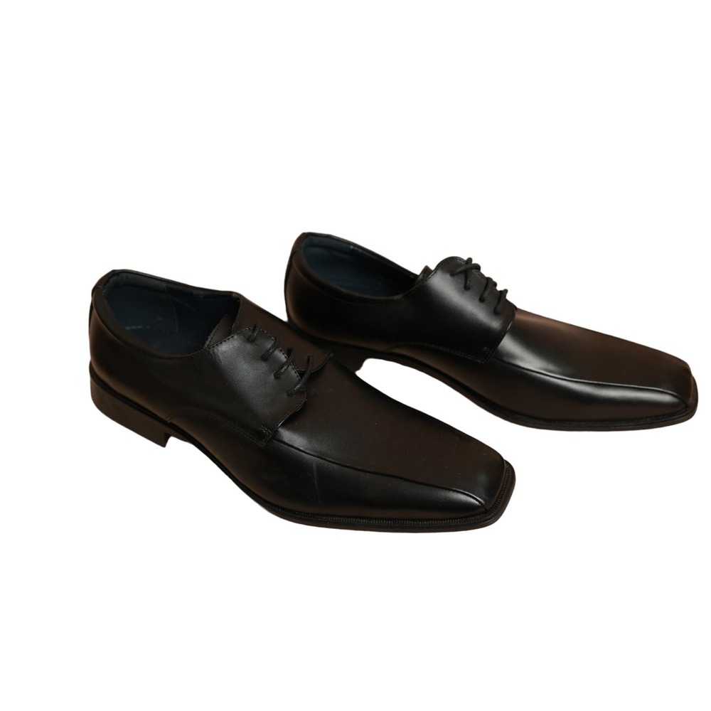 Joseph Abboud men's black leather Oxford Shoes‎ Size 12
